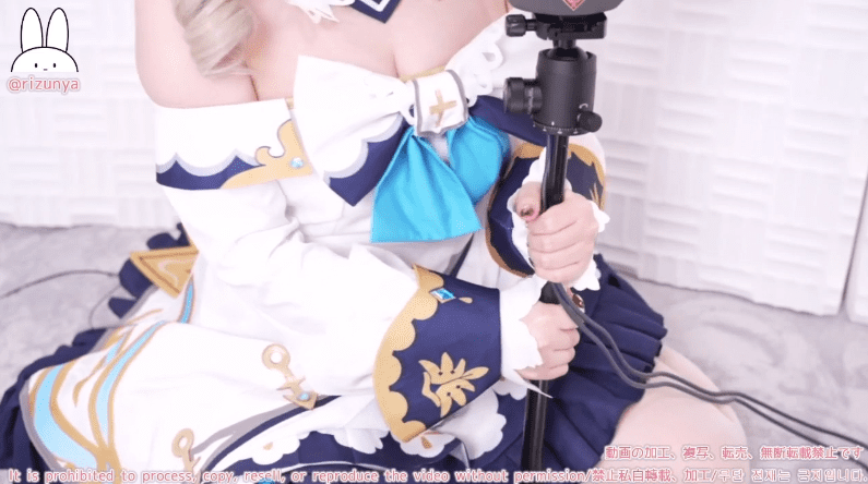 Nico会员限定 rizunya 芭芭拉的cosplay舔耳朵 2.87GB【百度网盘下载】_歆然ACG