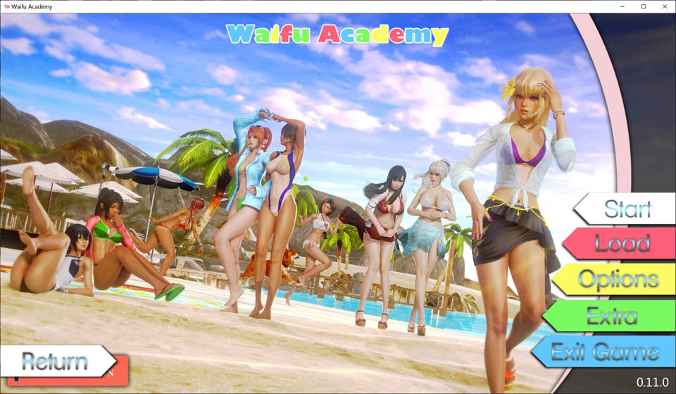 二次元老婆学院 Waifu Academy V1.1云汉化润色版[PC+安卓][更新/4.2G]_歆然ACG